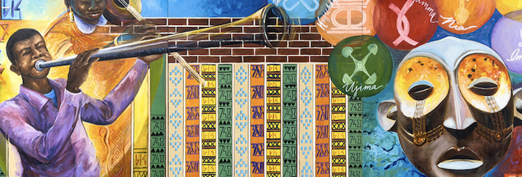 artwork from stamford pride eventbrite link page